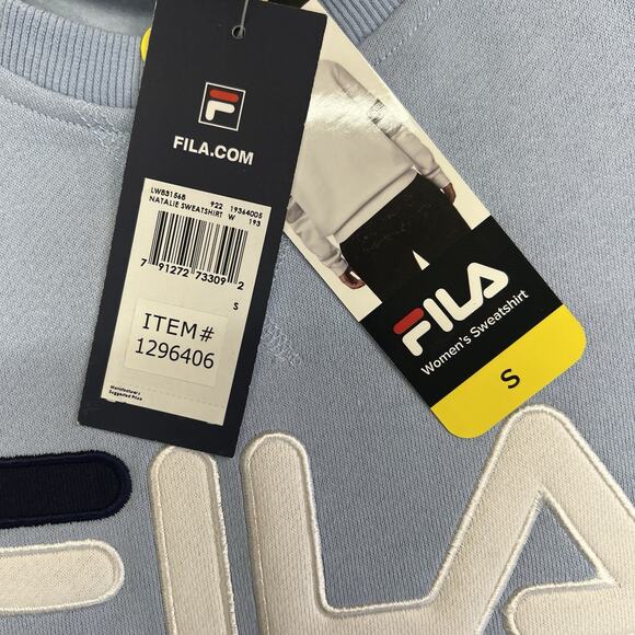 NWT Fila Women’s Natalie Sweatshirt Size Small - JL367 - Picture 4 of 7